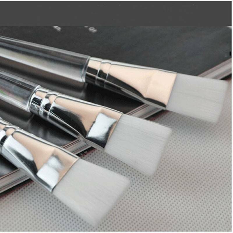 Facial Mud Soft Flat Brush Silicone Makeup Face Care Cosmetic Applicator