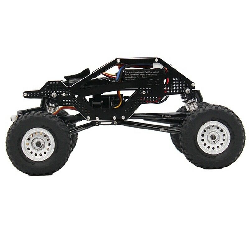 Metal Chassis e Body Shell for Axial SCX24 90081 1/24 RC Cler Upgrade Parts J4S6