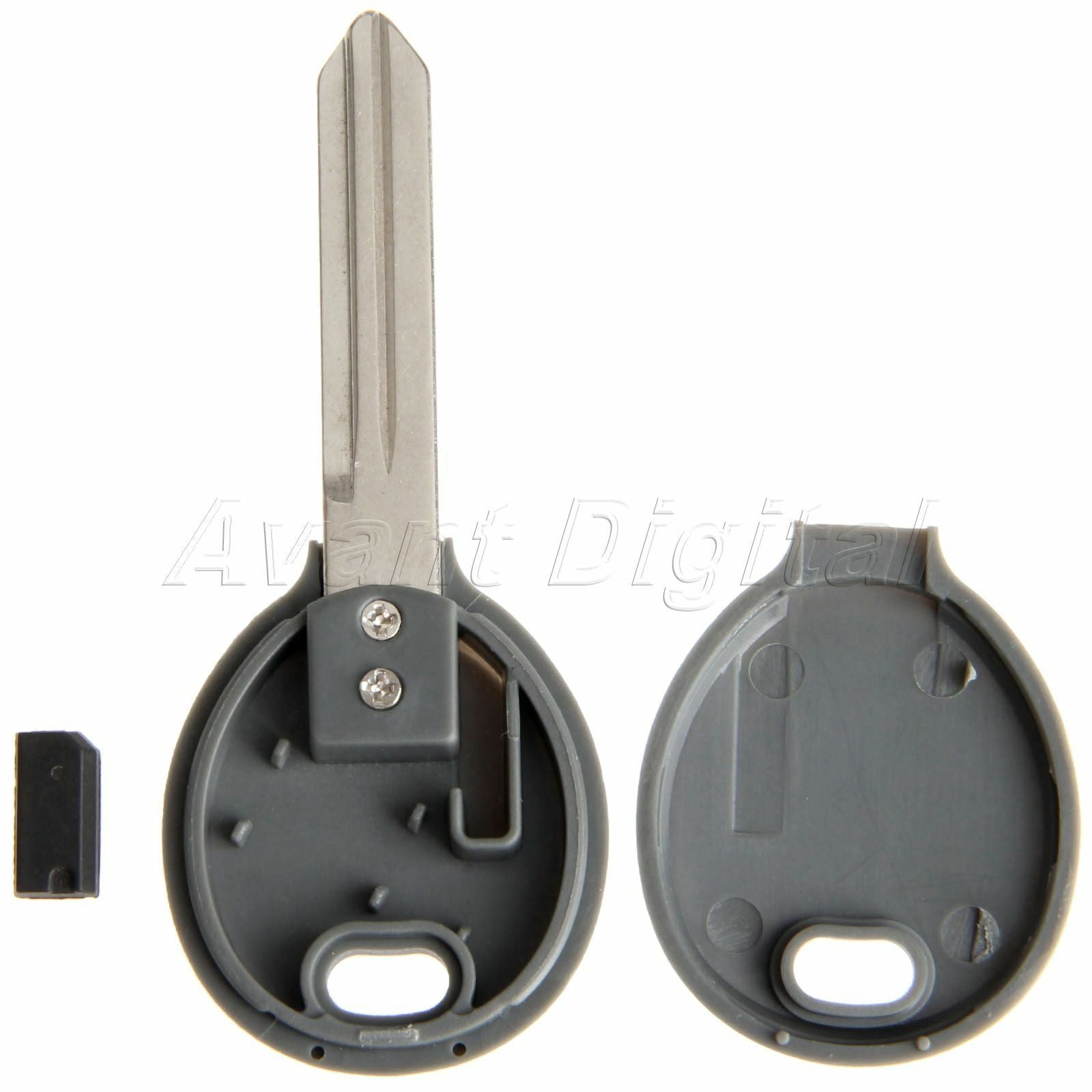 64 Chipped Ignition Car Key Uncut Blade Transponder Fob for Jeep Chrysler Dodge