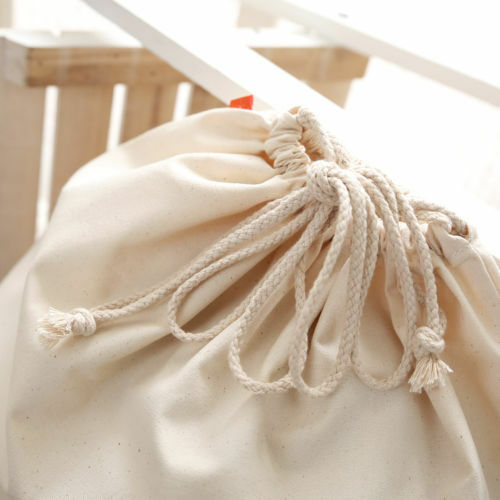 30x47inHeavy Duty Extra Large Cotton Canvas Laundry Bag Beach Storage