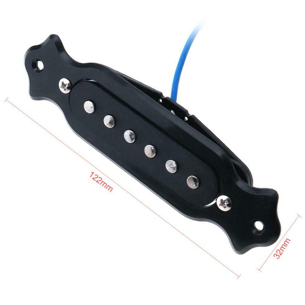 Acoustic Guitar Pickup Copper Single Magnetic Coil Noiseless Guitar Accessories