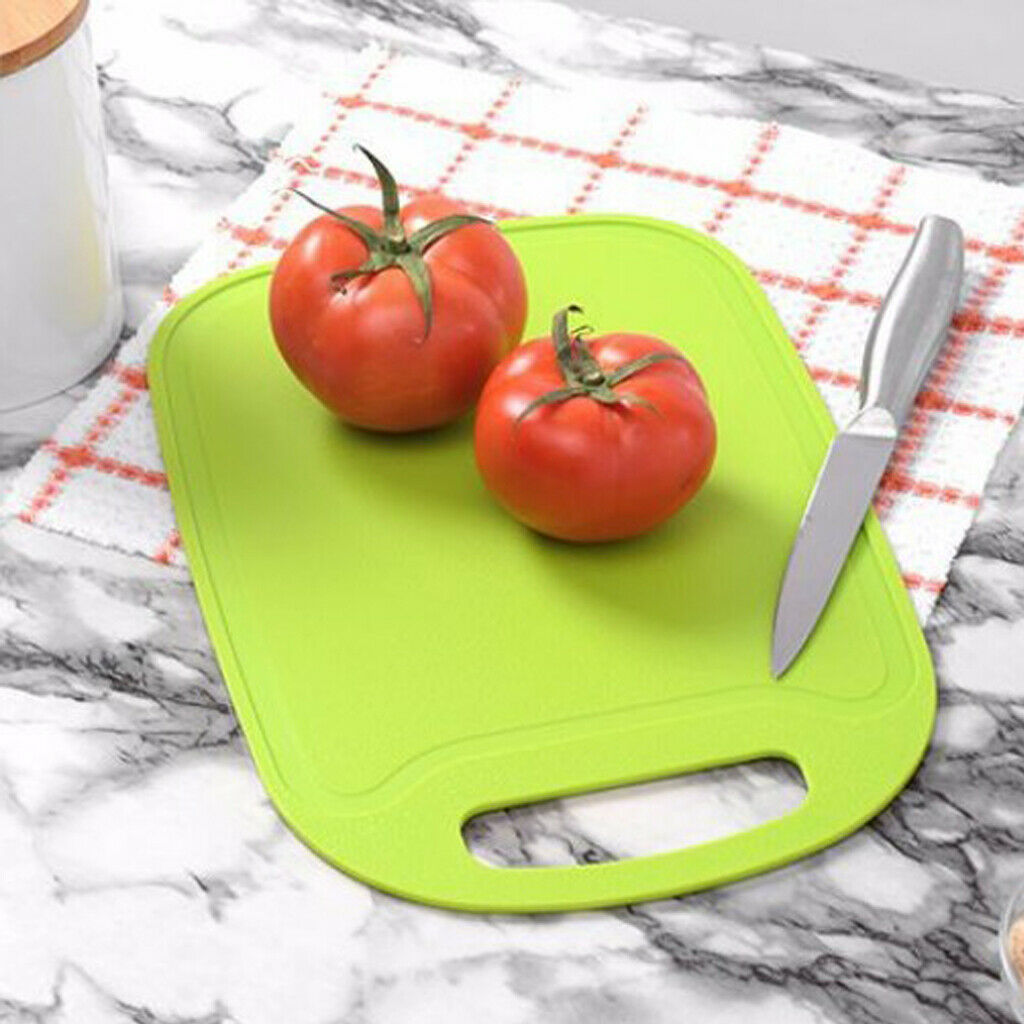 326x215mm Plastic Cutting Mat Outdoor Camping Cookware Chopping Board Green