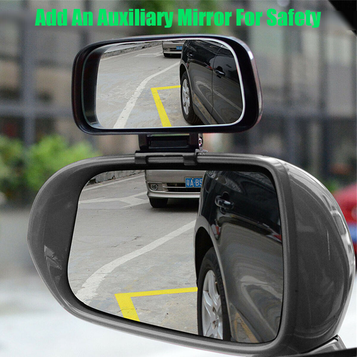 Parking multi-purpose auxiliary rearview mirror Blind Spot Rear Side View mirror