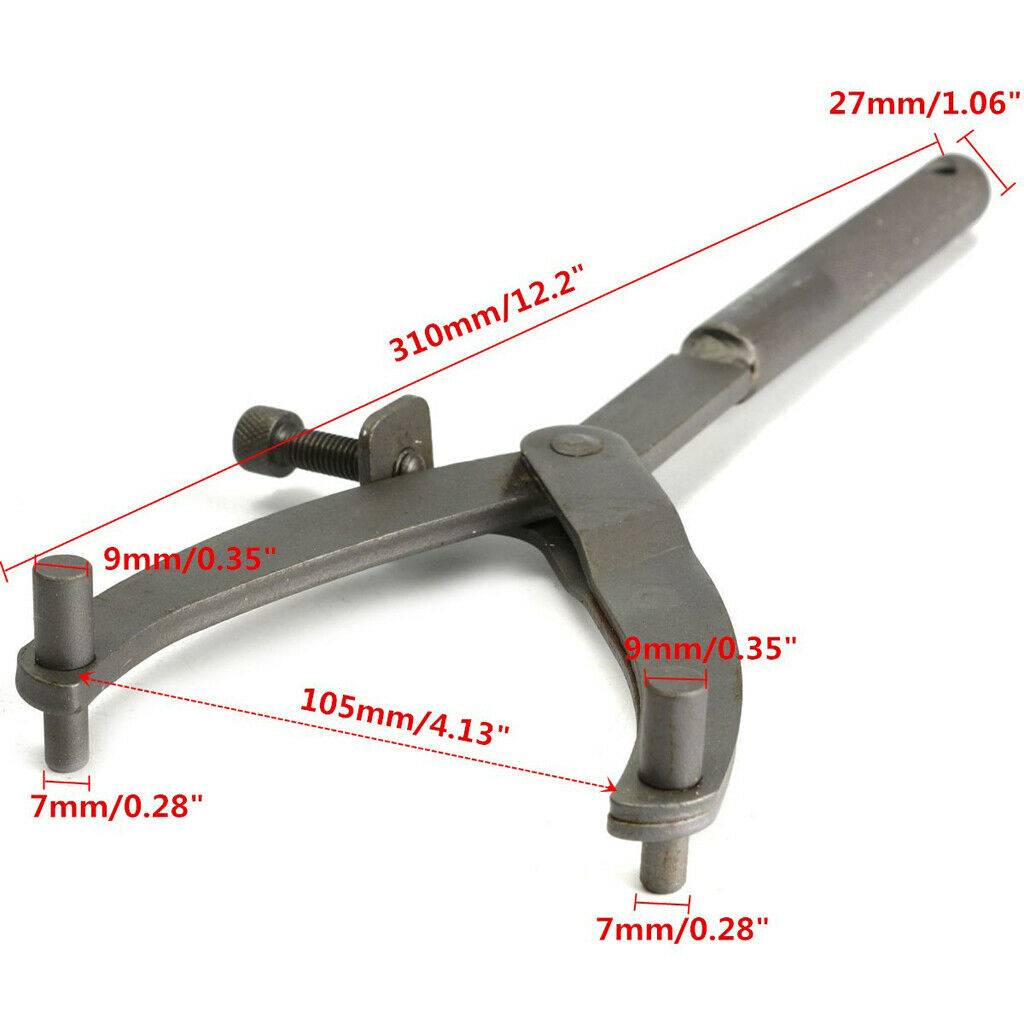 1 Pc Fly Wheel Clutch Wrench Hub Rotor Sprocket Spanner Wrench Repair Tool