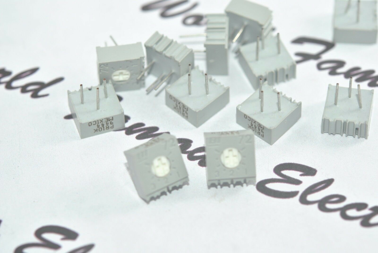 25pcs - Beckman 10K 72PR10K-J 1-Turns Variable Potentiometer / Trimmer