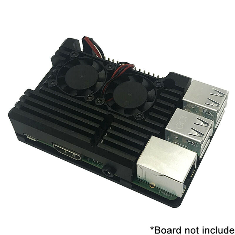 Aluminum Radiator Protection Case For Raspberry Pi 3B+ 3B 2B Metal Cooling SS SJ