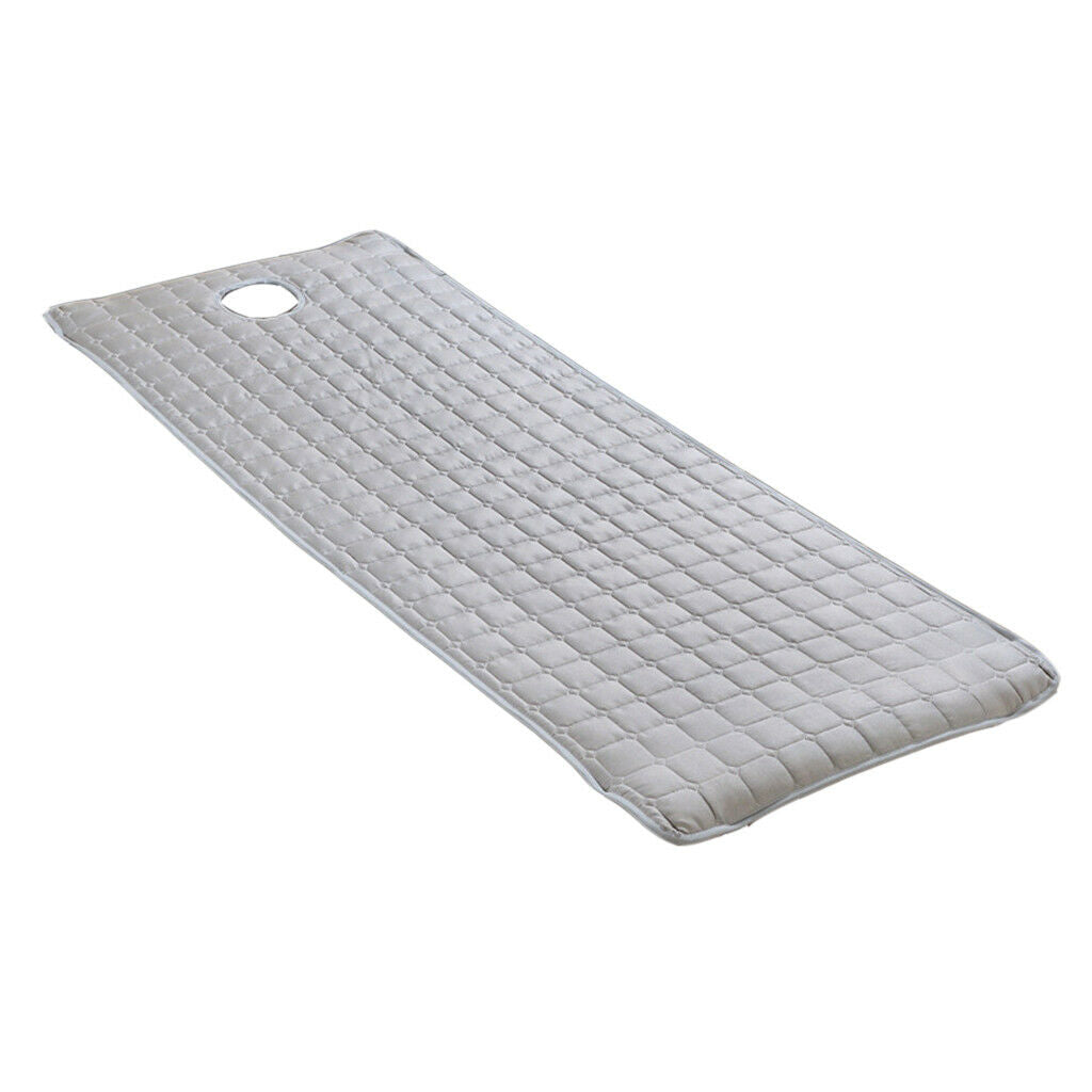 2pcs Breathable Cosmetic Massage Table Mattress Cover Bed Sheet White/Coffee