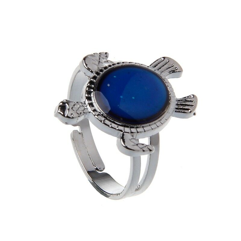 Mood Turtle Ring Color Change Emotion Feeling Rings Temperature Control Birthday