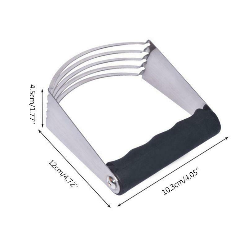 Dough Blender Professional Pastry Cutter with Stainless Steel Blades Baking Tool