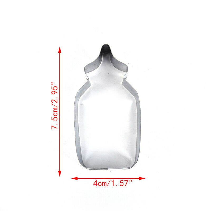 7 Pcs/Set Stainless Steel DIY Cookie Cutter Biscuit Mould Baking Decorating  Tt