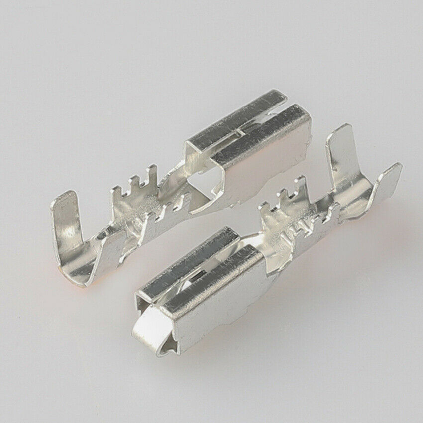 10Pcs DJ623-E2.8B Tinned Brass ST110 Female Crimp Terminal for Connector Wiring