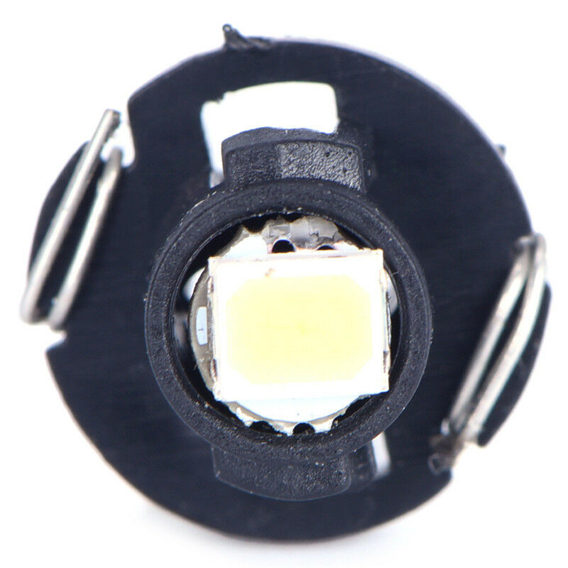 10X T3 Wedge 1 SMD 1210 LED Car Bulbs HVAC Climate Control Lights Super WhiteBDA