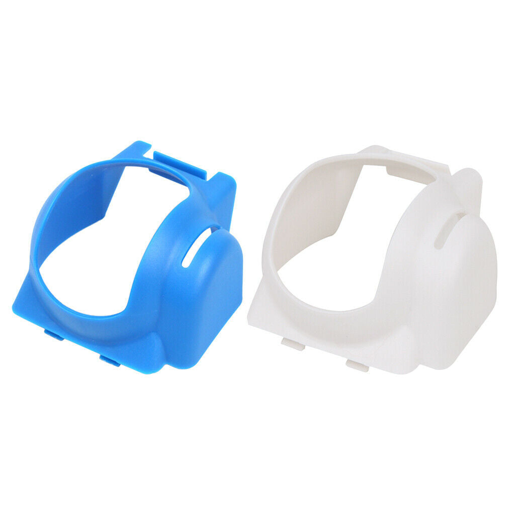 2x Drone Lens Hood Sun shade for Mavic Pro Anti-Glare Spare Parts White+Blue
