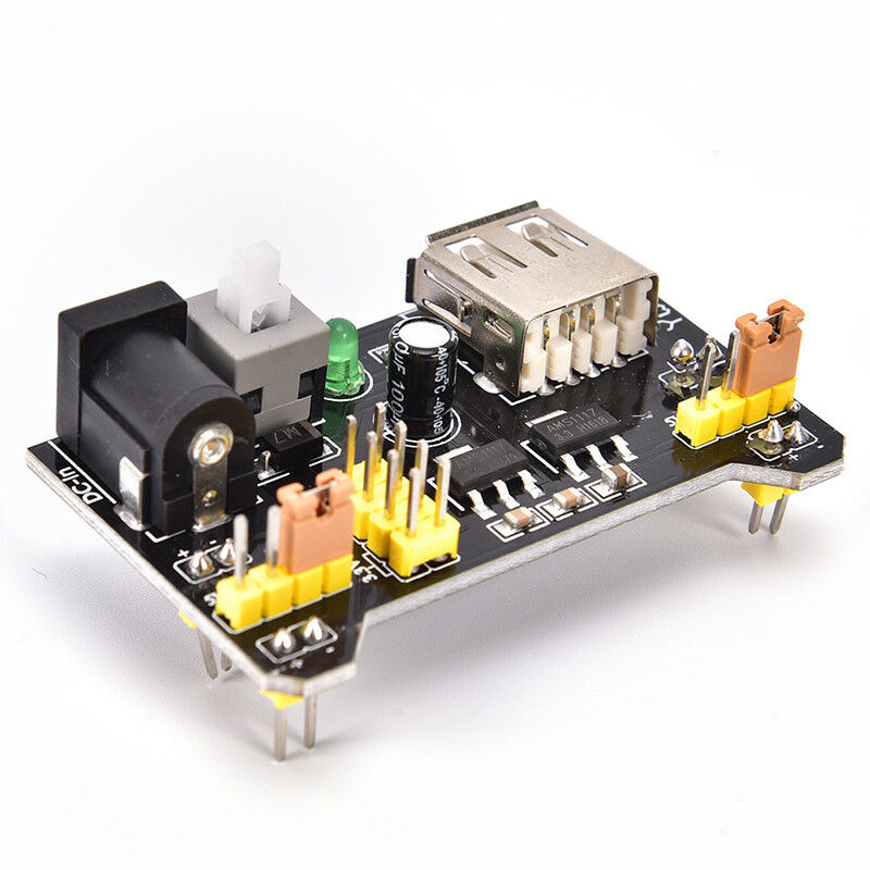 Breadboard Power Supply Module Shield 3.3V 5V For MB102 Solderless Bread Boar Tt