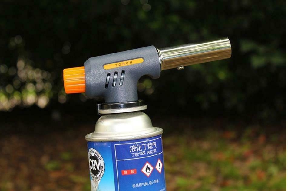 Outdoor Portable Ignition Butane Gas Torch Welding BBQ Flame Gun Lighter Burner