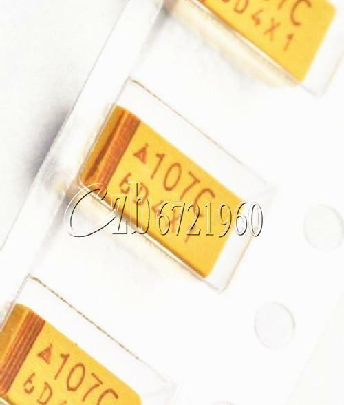 20PCS 6032 Case C 10UF 35V SMD SMT Tantalum Chip Capacitors