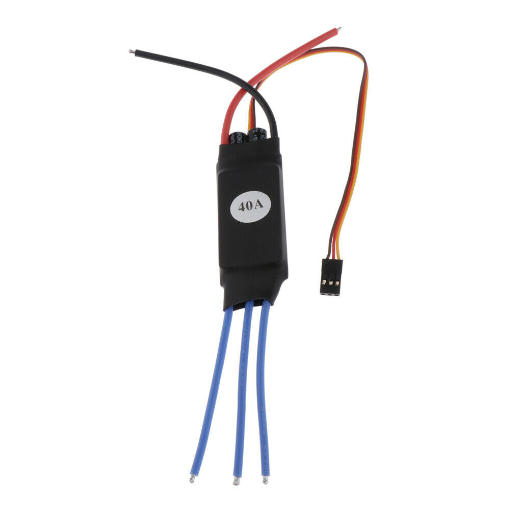 40A Brushless ESC Electric Speed Controller for RC Aircraft Plane Toys Accs