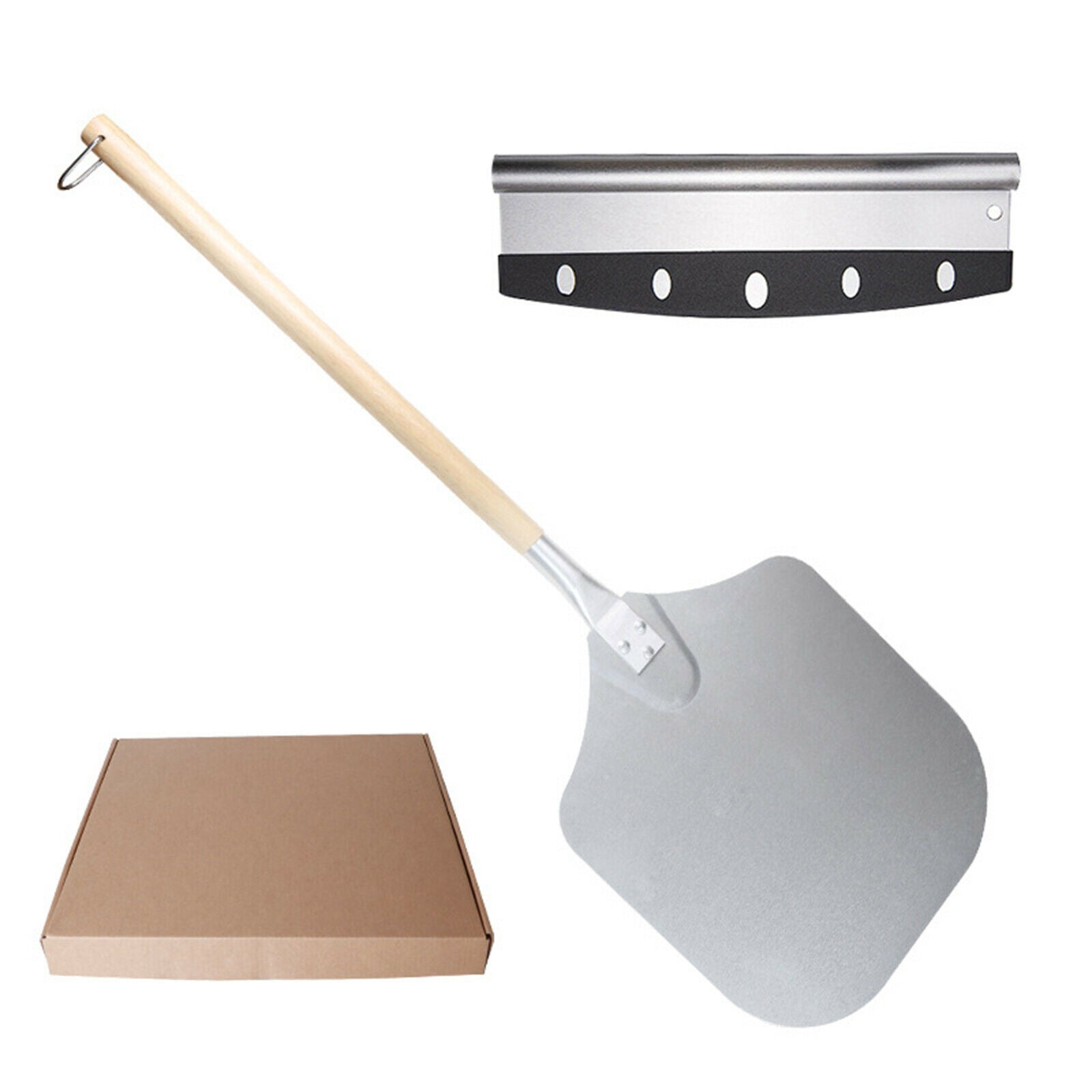 Aluminum Alloy 90cm Pizza Peel Pizza Transfer Spatula Cake Lifter Paddle