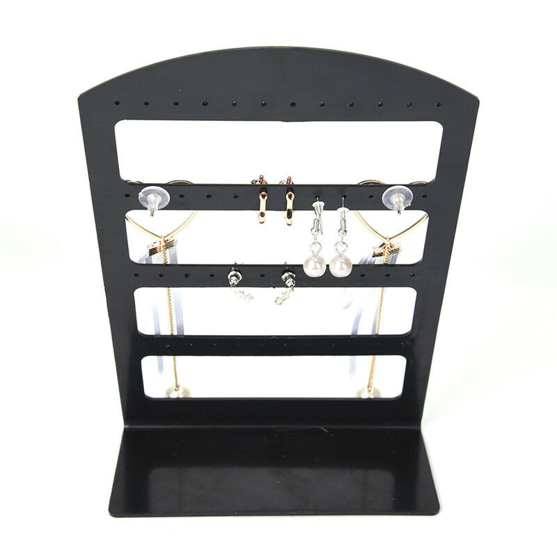 48 Holes Earrings Jewelry Plastic Display Rack Stand Organizer Holde.l8