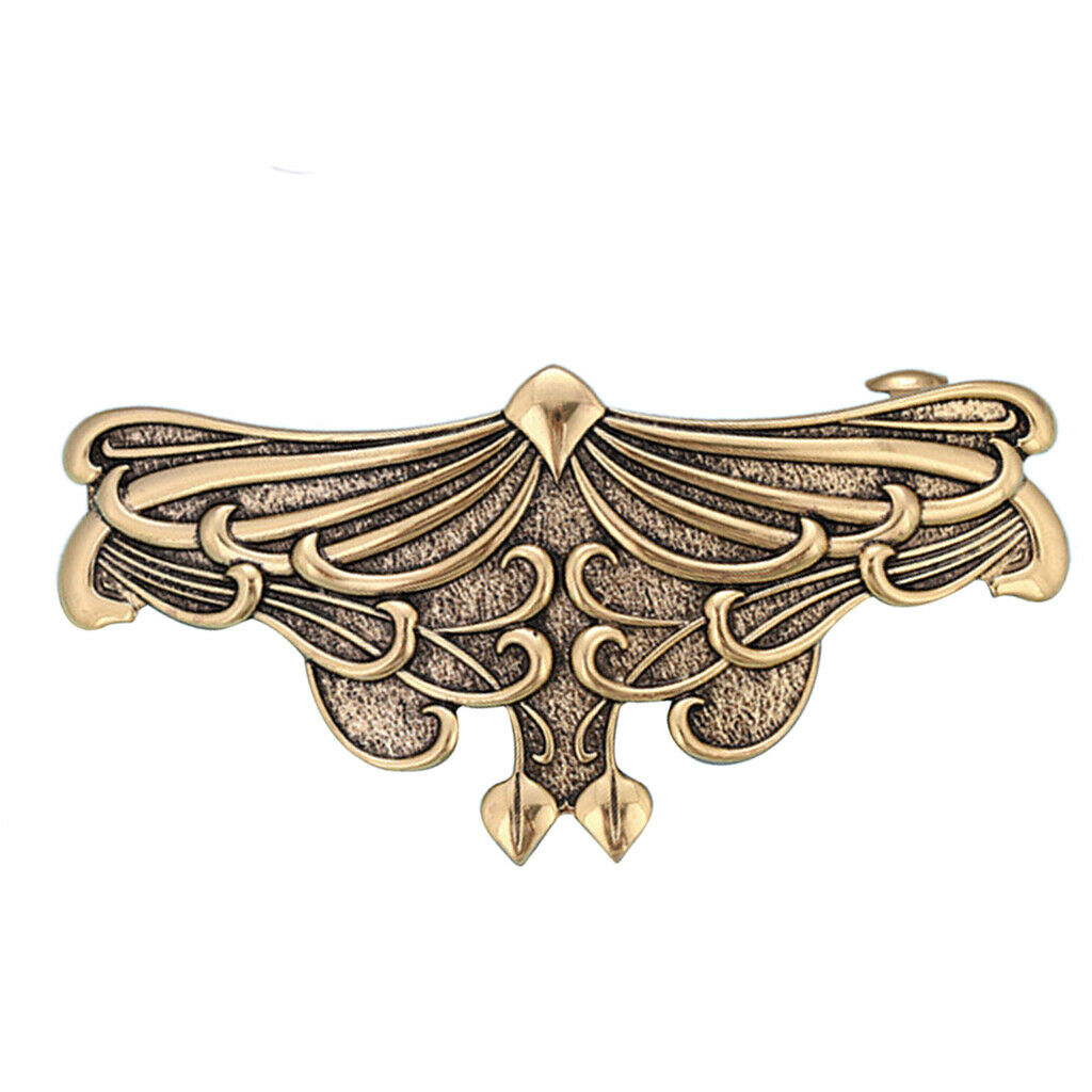 2 Pieces Viking Celtic Hairclip Girl Butterfly Metal French Barrette Jewelry