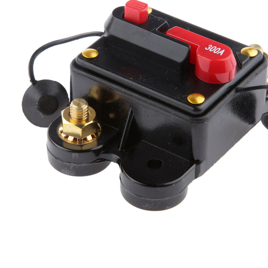 300 AMP HI-AMP Manual Reset Circuit Breaker 12v/24v Car Boat Stereo Fuse