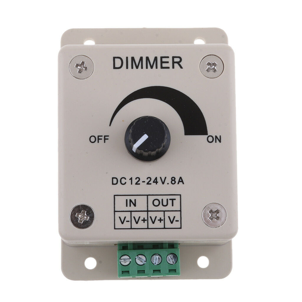 1Pc Boat Marine Led Light Manual Dimmer Switch Box Dimming Remote Controller