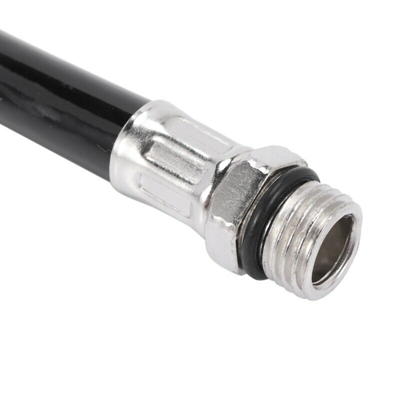 Car Truck 1/2" Male Thread Rubber Inflating Hose Air Tire Inflator 16.3" Q3U2U2