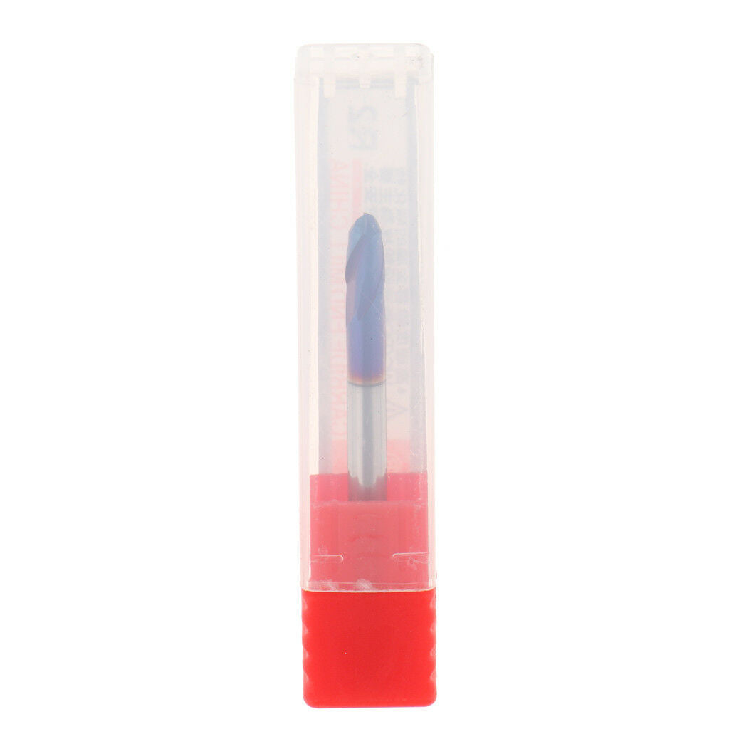 R2.0mm Ball Nose Tungsten Steel 4mm Shank End Mill CNC Router Cutting Tool