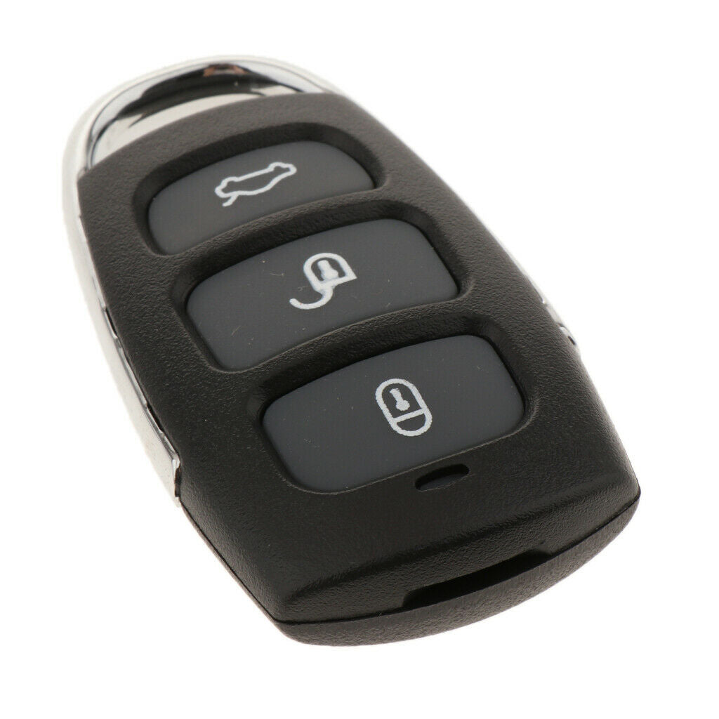 1 PC Black Silicone Rubber Keyless Entry Remote Key Fob for Hyundai Kia  3+1