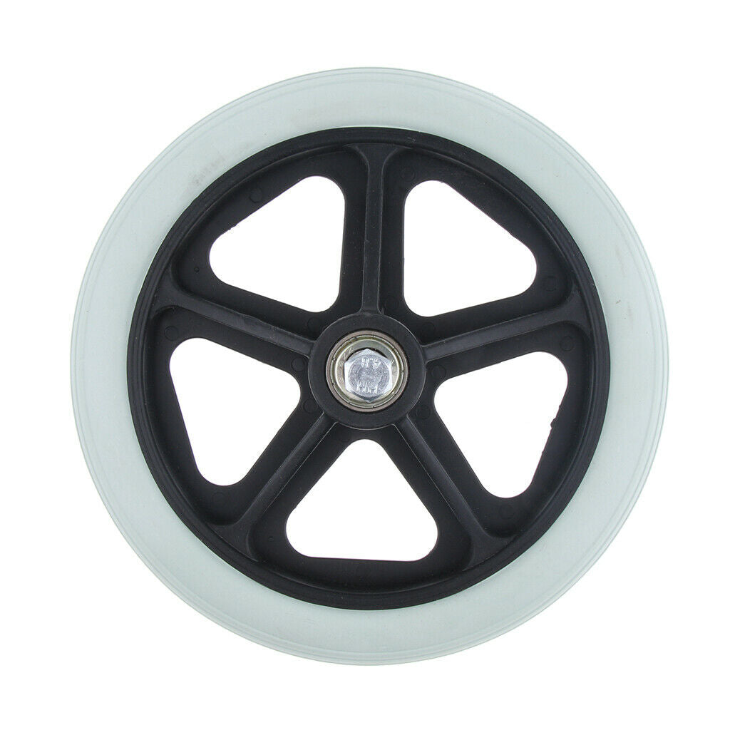 4 Pack Universal Durable 7 Inch Wheels Solid Tires Replacement Scooters