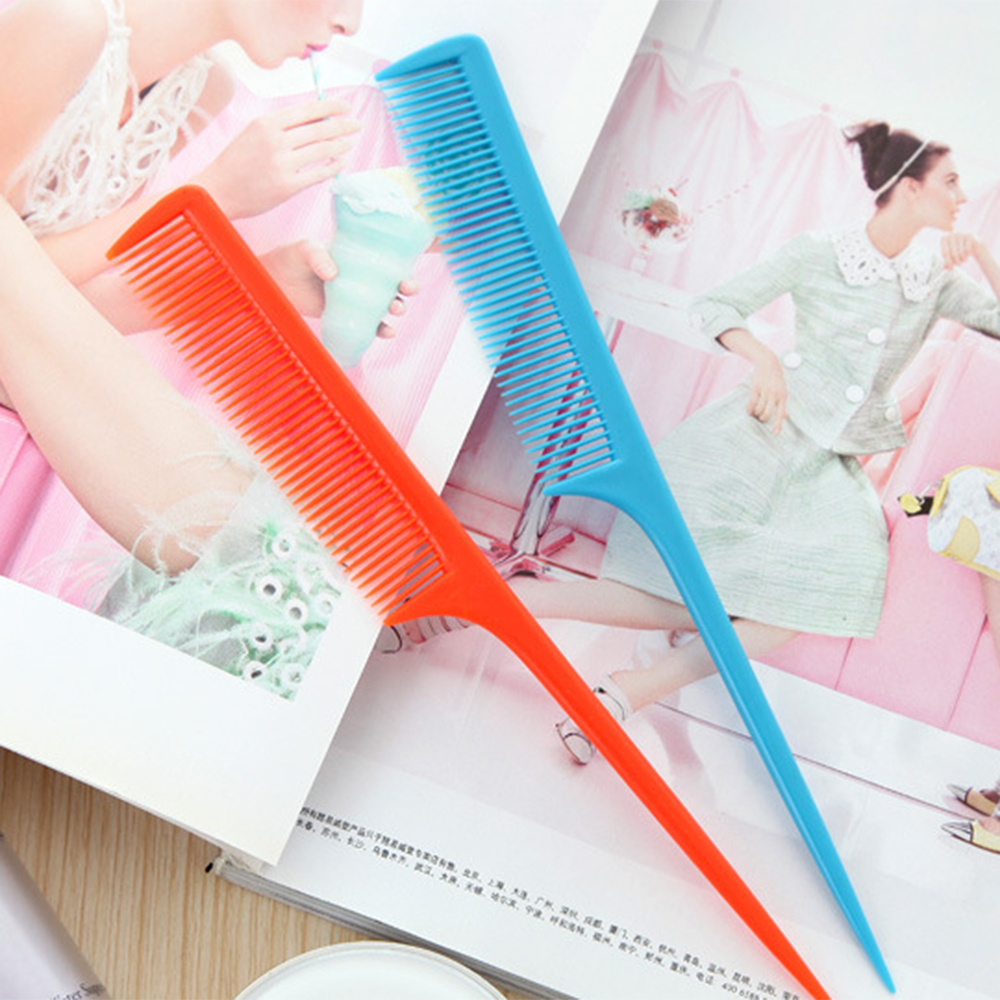 2PC Hairdressing Hair Brush Anti-static Travel Pocket Hair Comb Styling Tool ~~