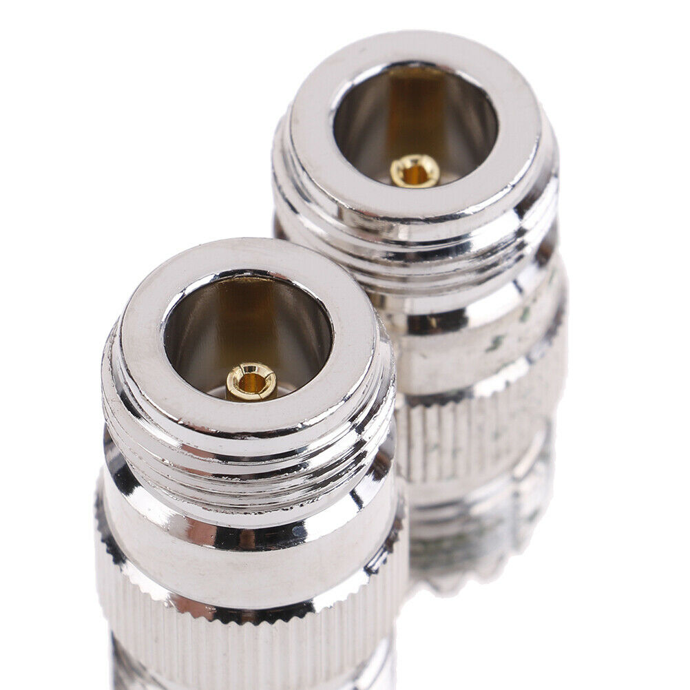 1 x N female to UHF female SO-239 SO239 jack straight RF adapter connecto.l8