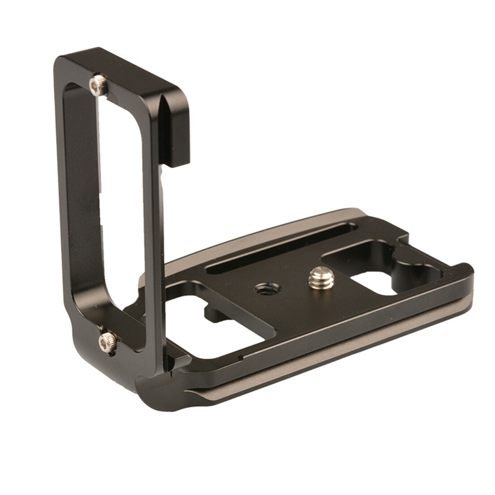 Vertical Plate L Bracket Holder for Nikon D750 Quick Release 1/4 Inch Screw