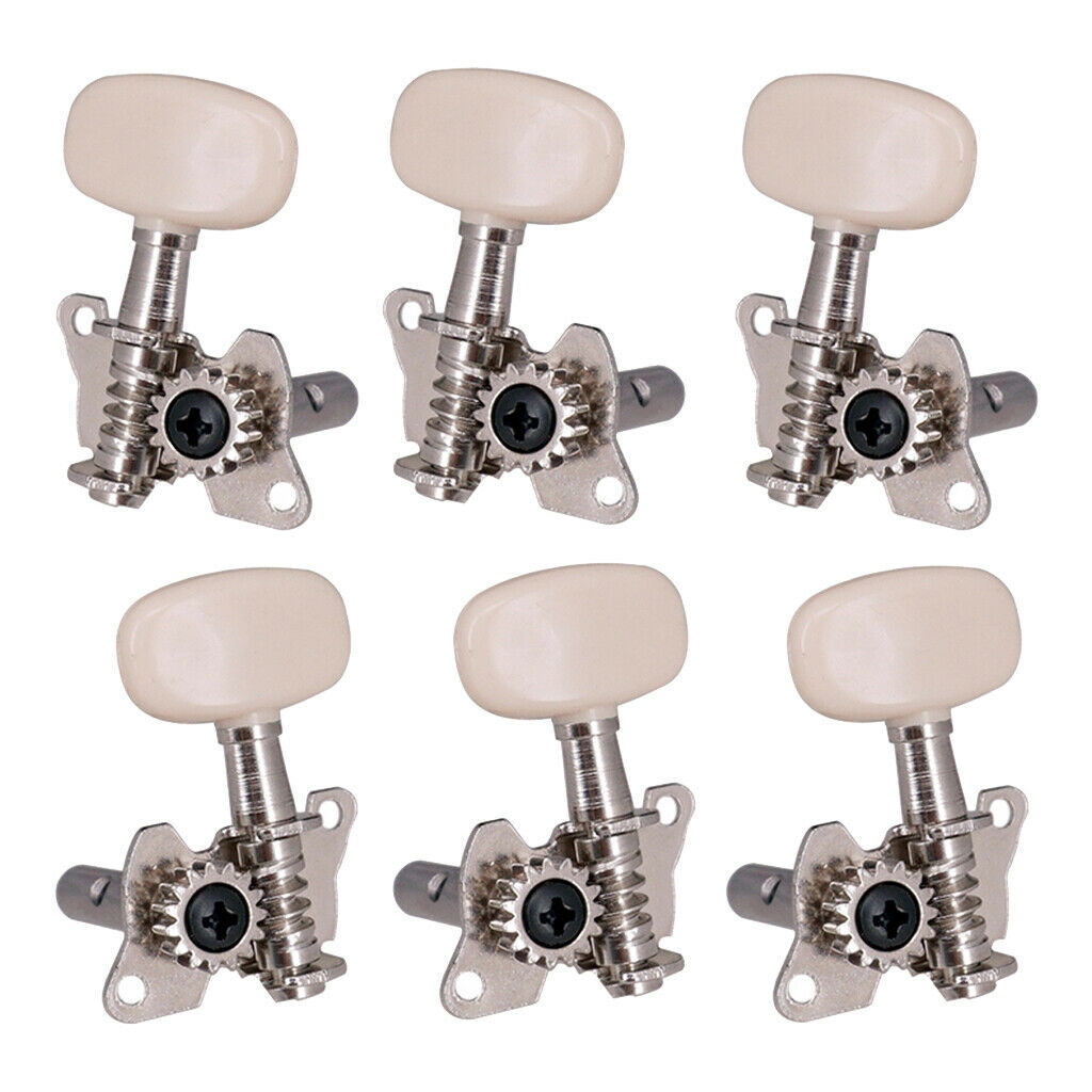 Professional Guitar Machine Heads 3L + 3R Tuning Pegs Tuner for
