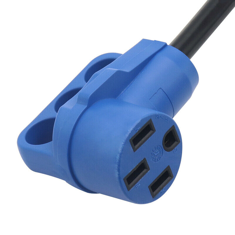30A To 50A 125/250W RV Camper Trailer Charging Cable Cord Adapter Wire 10/3 AWG