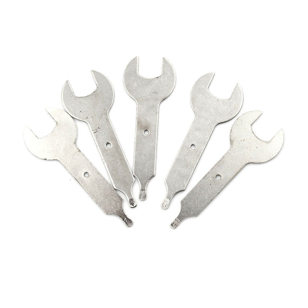 5pcs Metal Collet Wrench Key 9mm Nut Spanner For Rotary Tool Supplies&lJC.l8
