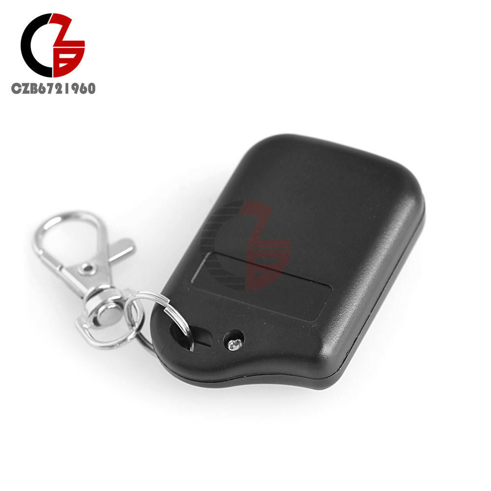 2 Button RF Wireless Remote Control Transmitter Garage Door DC12V 433MHz New