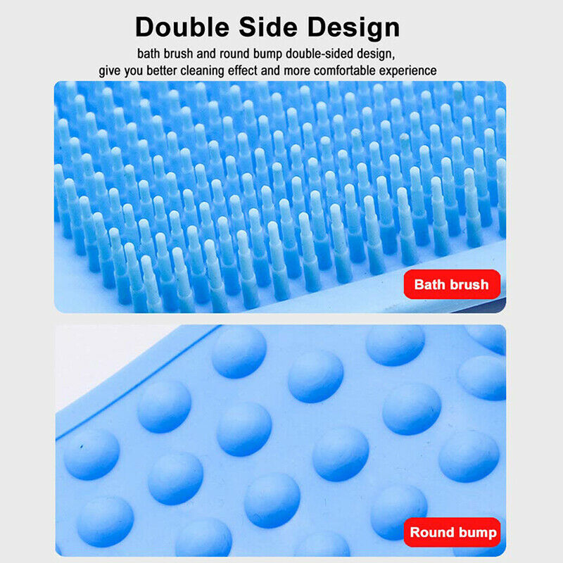 Magic Silicone Brushes Bath Towels Rubbing Back Mud Peeling Body Massage .l8