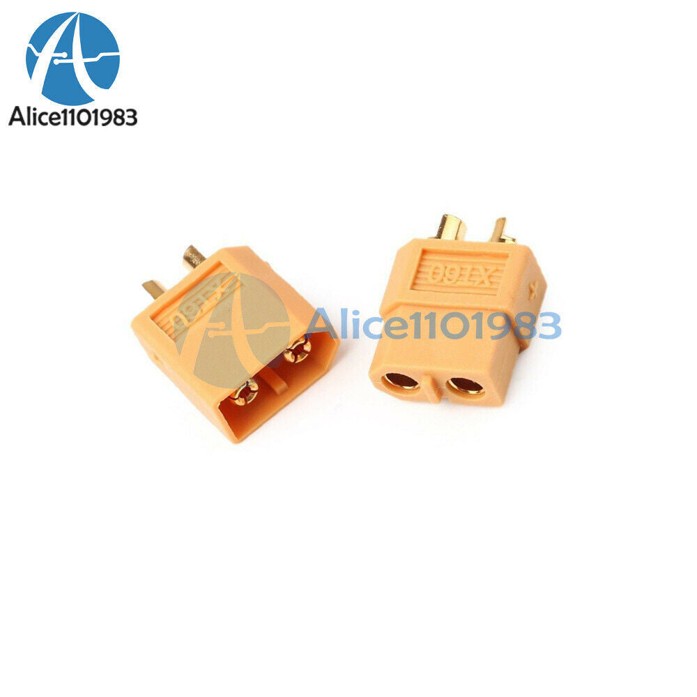 1Pair XT60 Male & Female Bullet Connectors Plugs For RC LiPo Battery