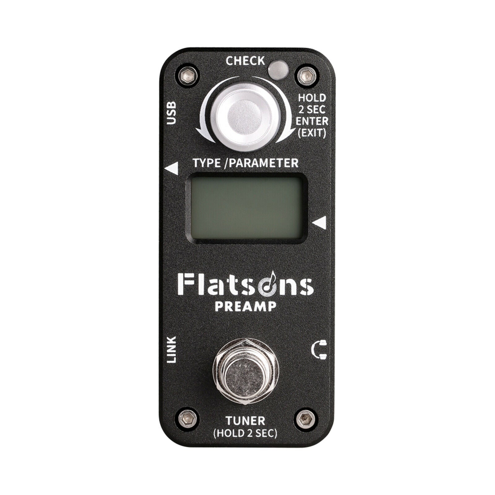 1pc Portable Guitar Effect Pedal Distortion Heavy Metal for Electric Guitar