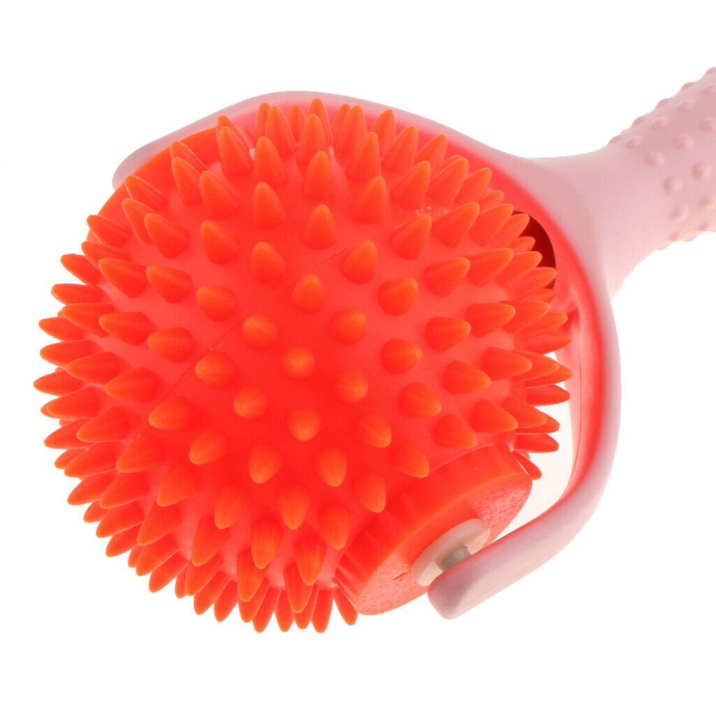 Pack of 2 Y Shaped Handheld Spiky Massaging Rolling Ball Foot Massager