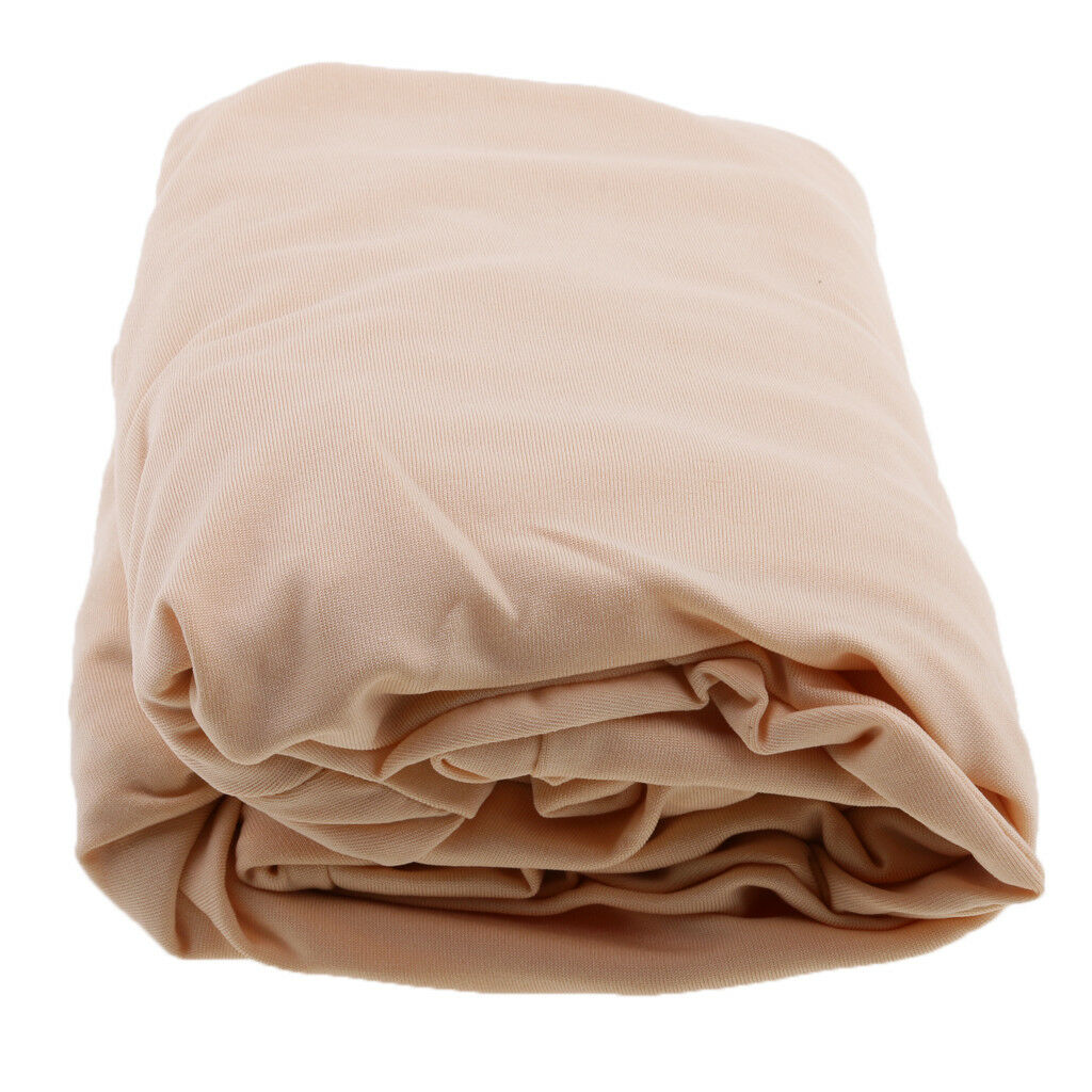 Beige Stretch Cocktail Poseur Dry Bar Pub Spandex Tablecloth Cover Party