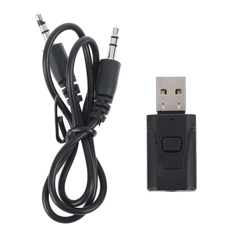 Bluetooth 5.0 Audio Receiver Transmitter Stereo AUX USB 3.5mm Jack R.l8