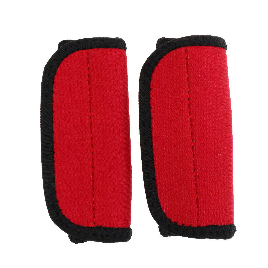 prettyia 2pcs Kayak Canoe Paddle Grips Fastening Tape Prevent Blister Red