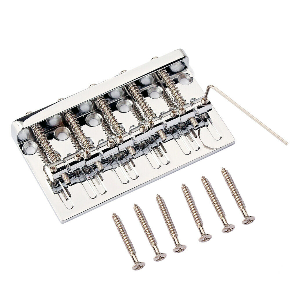 5 String Bass Metal Bridge With