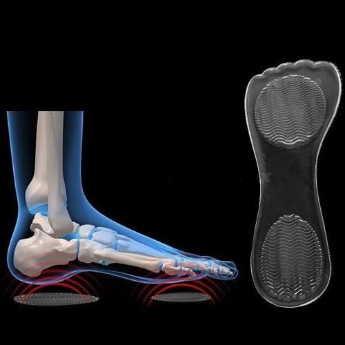 Haut Talon Gel Silicone Coussin Semelle Anti-DérapantDDAU