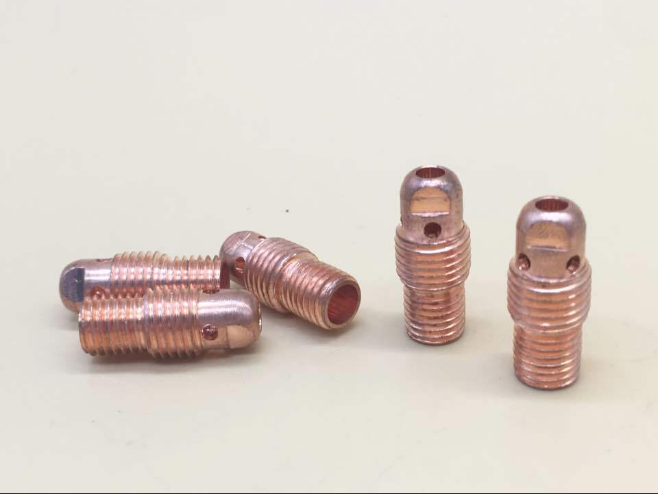 New 10pcs 13N29 3.2mm 1/8" Collet Body WP-9 20 TIG welding [M1]