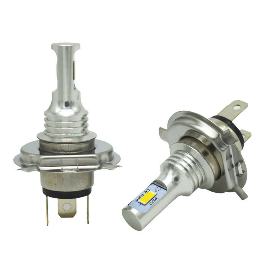 35W 4000LM H4 9003 HB2 LED Headlight Bulb High & Low Beam White Error Free 2PCS