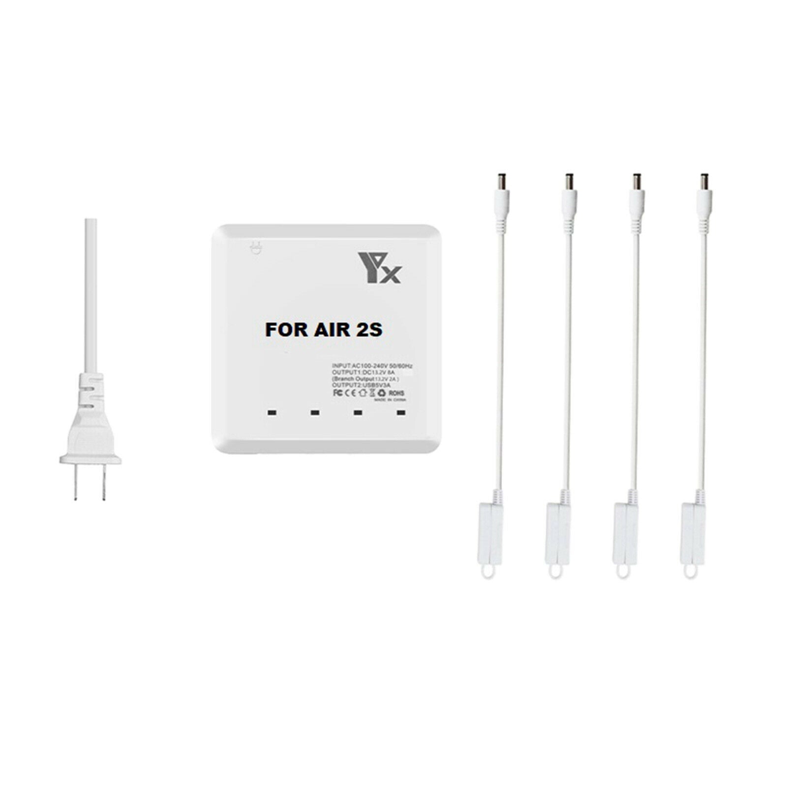 Remote Battery Charger Batteries Charging Hub for DJI Mavic Air 2S Drone