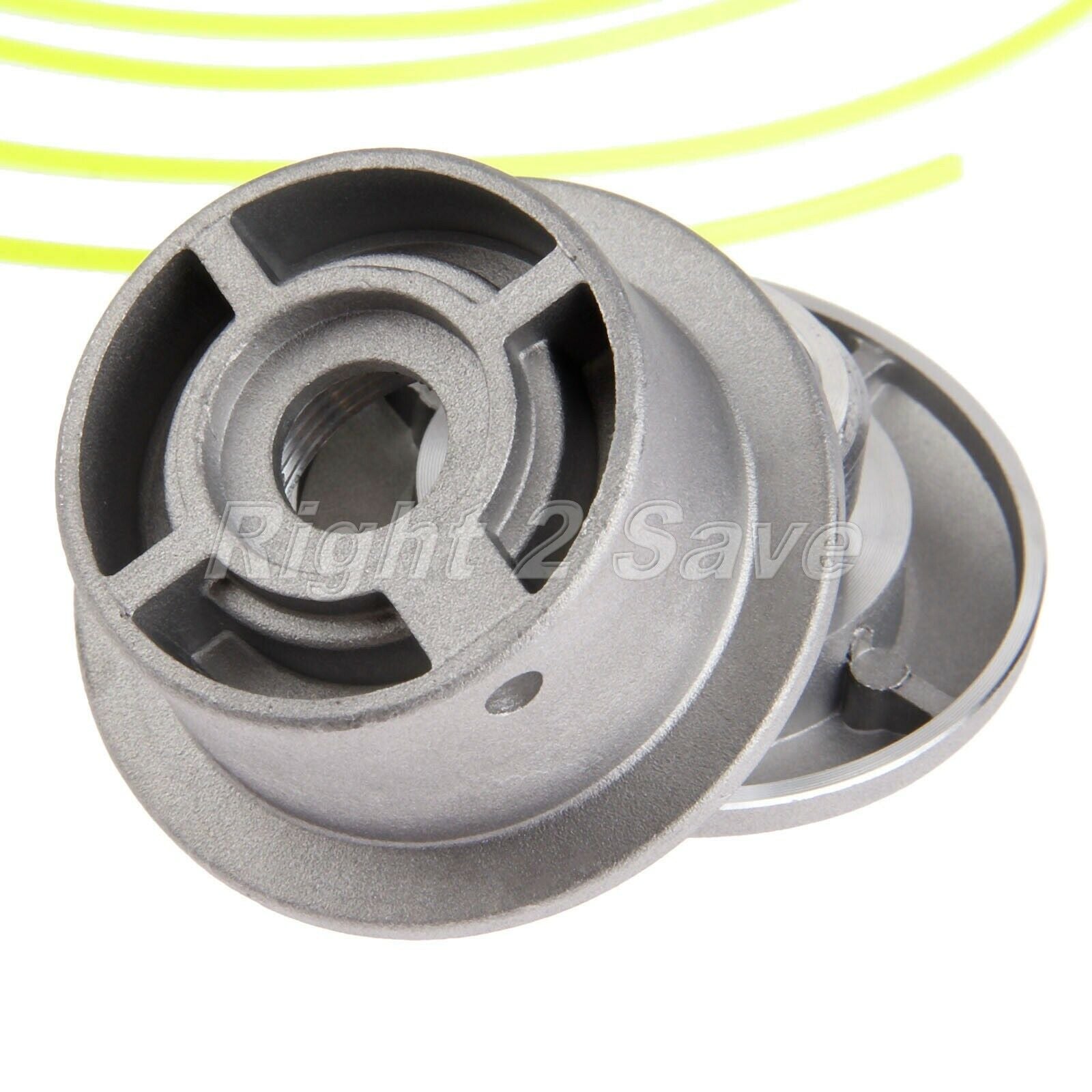 Brush Cutter Thread Nylon Cutting Line Replacement Aluminum Grass Trimmer Head